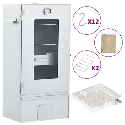 Gossi afumatoare cuptor/gratar, generator fum rece, otel galvanizat