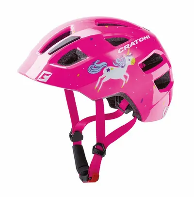 Children's Helmet Cratoni Maxster Unicorn Pink Glossy