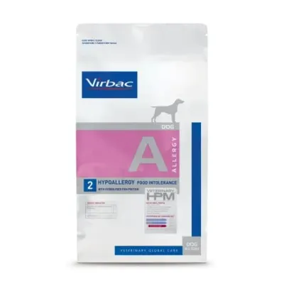 Hrana dietetica pentru caini Virbac HPM A2 Hypoallergeny 12 kg