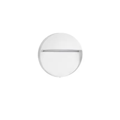 Lampa trepte NECTAR Nisipiu Alb Aluminiu Polycarbonate LED 3 Wat 100-240 Volt 115Lm 3000K IP65 Beam Angle 93°