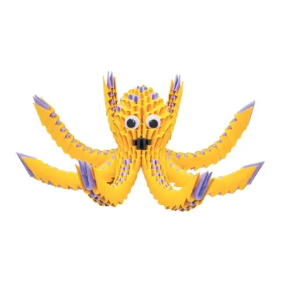 Origami 3D Creagami - Caracatita 479 piese