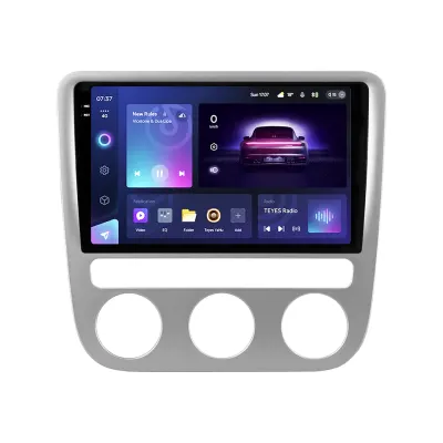 Navigatie Auto Teyes CC3 2K Volkswagen Scirocco 2008-2017 4+64GB 9.5" QLED Octa-core 2Ghz, Android 4G Bluetooth 5.1 DSP