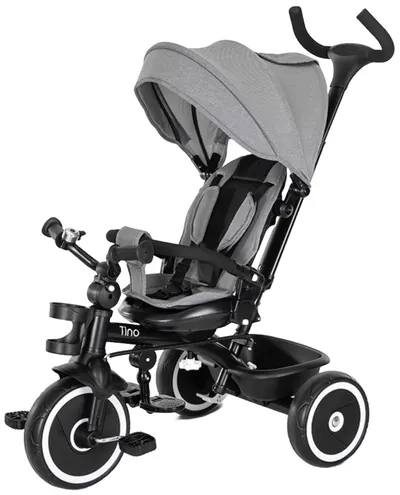 Tricicletă cu rotație 360 Lorelli - Tino, Grey
