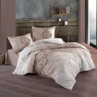 Lenjerie de pat ranforce clasy king size (zeta)