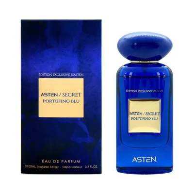 Apă de parfum Asten, Secret Portofino Blu, unisex, 100ml Engros