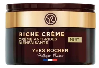 Yves Rocher Riche Creme Cremă de față de noapte, 50 ml