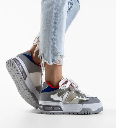 Sneakers dama Niustile Gri