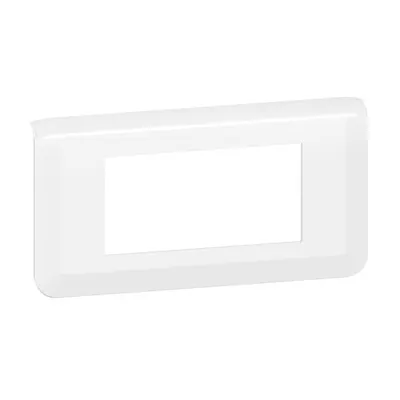 Placa Ornament pentru 4 Module, Alb, Legrand Mosaic 078814