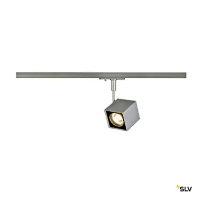 ALTRA DICE SPOT, pătrat,argint/negru,GU10, 50W,1-ph. adaptor