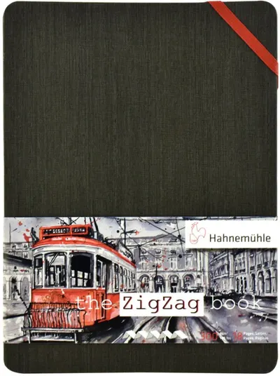 Bloc de schițe Hahnemuhle Zig Zag - A5, 18 de coli