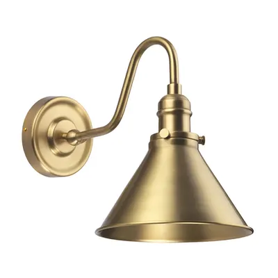 Aplica Provence 1 Light Wall Light – Aged Brass