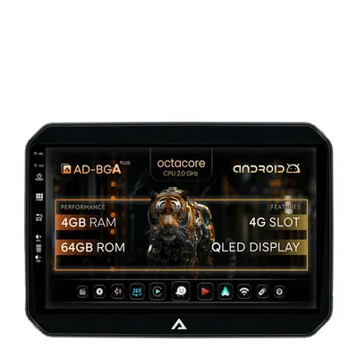 Navigatie Suzuki Ignis (2016+), Android, A-Octacore 4GB RAM + 64GB ROM, 9 Inch - AD-BGA9004+AD-BGRKIT308
