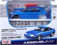 Mașină de asamblare din metal Maisto Assembly Line - 1993 Ford Mustang SVT Cobra, 1:24
