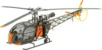 Model de asamblare Revell Militar: elicoptere - Alouette II