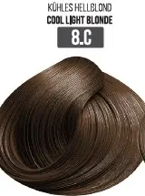 Vopsea Profesionala Cu Amoniac Redus EVOQUE Milk Therapy 100 ml - 8C Cool Light Blonde - Cu Tehnologie Lipid Micro Emulsion