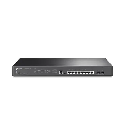 Switch rackabil cu 8 porturi TP-Link Jetstream TL-SG3210XHP-M2, 80 Gbps, 59.52 Mpps, OMADA, PoE, cu management