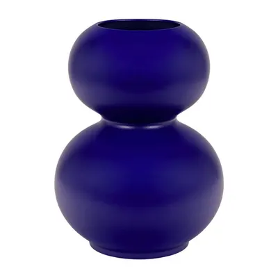 Vază albastru-închis din ceramică (înălțime 36 cm) Tuga – noo.ma