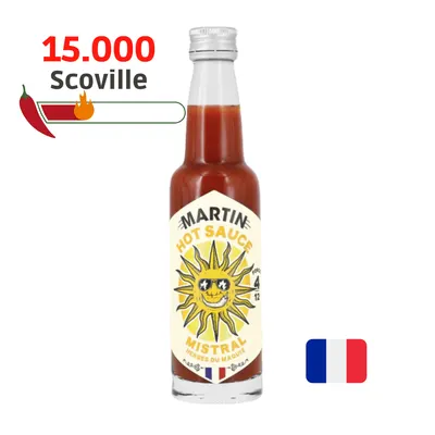 Sos iute Mistral cu ierburi mediteraneene 100ml