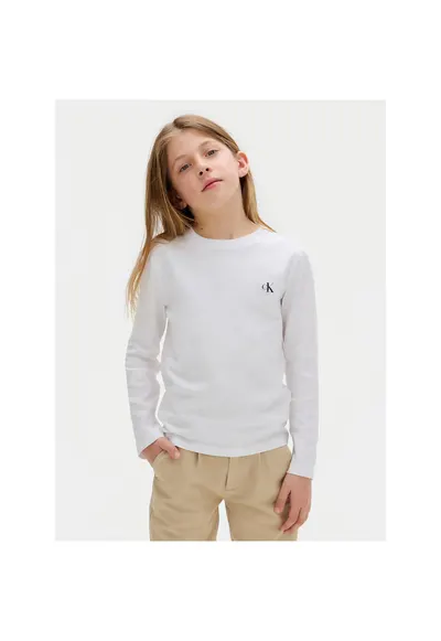 Bluza copii culoare alb