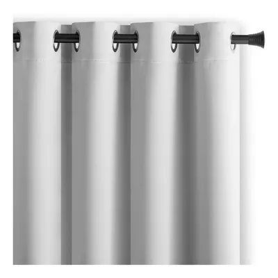 Draperie albă dimout (semi-opacă) 140x175 cm Kierra – Restilo