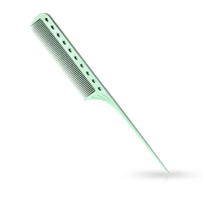 Pieptene frizerie/coafor - Y.S/PARK - 101 - Verde deschis