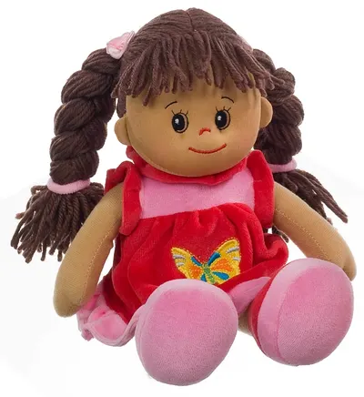 Papusa moale Heunec Poupetta - Lucy, 30 cm