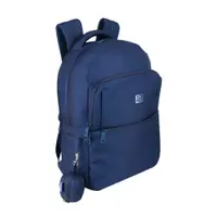 Rucsac 23l, 42x30x15cm, compartiment laptop, husa ploaie inclusa, Oxford B-Ready, albastru inchis