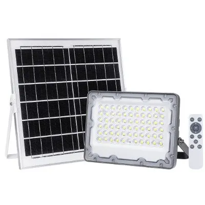 Proiector LED solar exterior STARKE ST00354, telecomanda 7.5W 6500k IP65