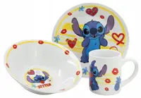Set pentru copii pentru masă Stor - Lilo and Stitch, Aloha, 3 piese