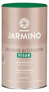 Vegan colagen + Acid hialuronic și siliciu, zmeură, 450 g, Jarmino