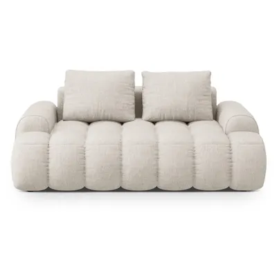 Canapea bej 175 cm Linz – Cosmopolitan Design