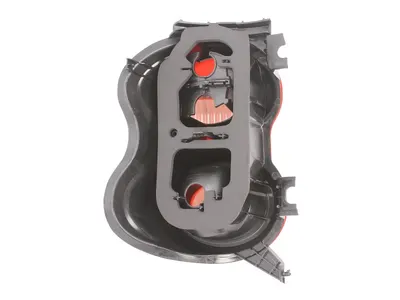Stop tripla lampa spate dreapta potrivit SMART FORTWO DECAPOTABILA/COUPE 2007-2014 - (culoare sticla: rosu)