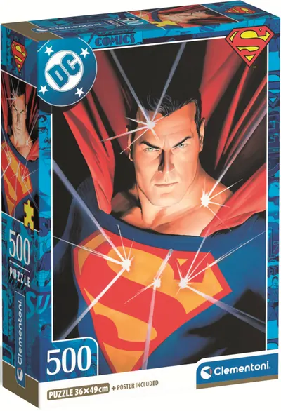 Puzzle Clementoni din 500 piese - Superman