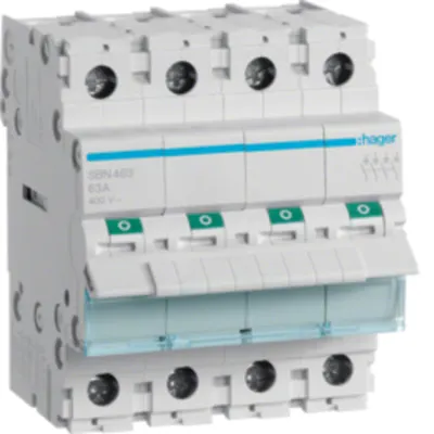 Întrerupător 4P 63A 400V 4M