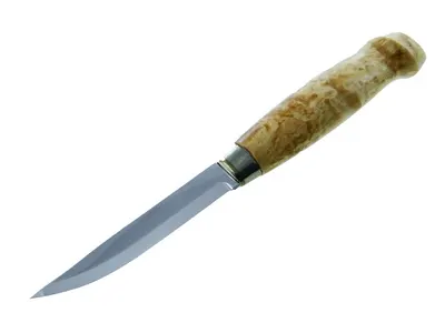 Cutit Marttiini Lynx 131, cu Teaca Piele, Lama 110 Mm