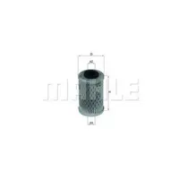 Filtru ulei MAHLE ORIGINAL OX 115