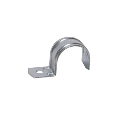 CELO One hole pipe strap F clip Ø6 mm steel zincat