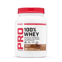 GNC Pro Performance® 100% Whey – Proteina din zer, aromă de ciocolată, 825 g