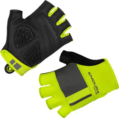 Mănuși de ciclism pentru bărbați Endura FS260-Pro Aerogel hi-viz
