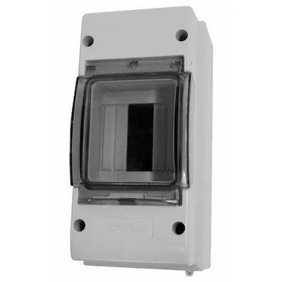 Cutie modulara plastic IP55 3UH cu capac rab. vert.