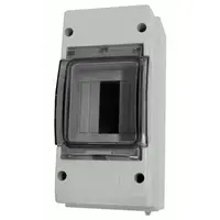 Cutie modulara plastic IP55 3UH cu capac rab. vert.