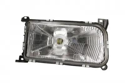 Far Dreapta H4, electric, manual, fara motoras, interior cromat potrivit VW PASSAT B3 B4 -05.97