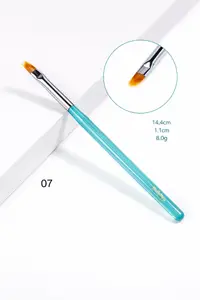 Pensula ombre NailsUp , manichiura Green design