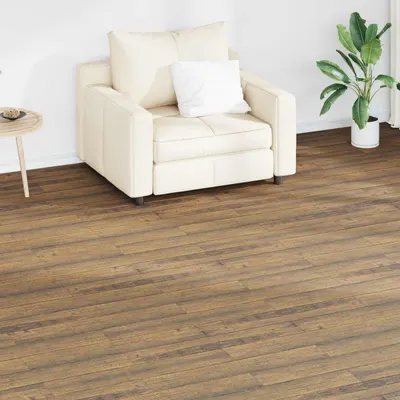 vidaXL Plăci de Pardoseală Maro Nuc 5,02 m² 36 buc. PVC