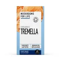 Organic Tremella, 800 mg, 60 capsule, Mushrooms4Life