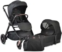 Carucior combinat Cangaroo - Macan 2 in 1, negru