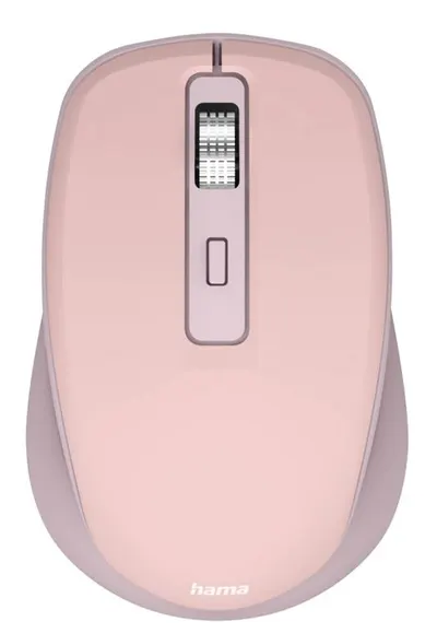 Mouse Hama - WM-450, optică, wireless, roz