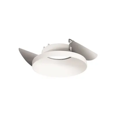 Spot ZELMIRA Nisipiu Alb Aluminiu GU10 1x50 Wat Fara bec combine cu 820610 GU10 Lampholder