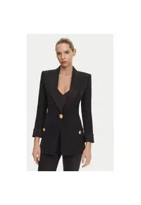 Sacou Dama - 305313867 - Lana - Negru - Negru