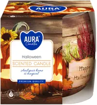 Lumânare parfumată Bispol Aura - Halloween, 100 g